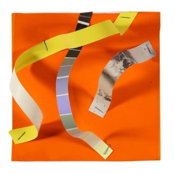 collage by American abstract artist Don Lewallen