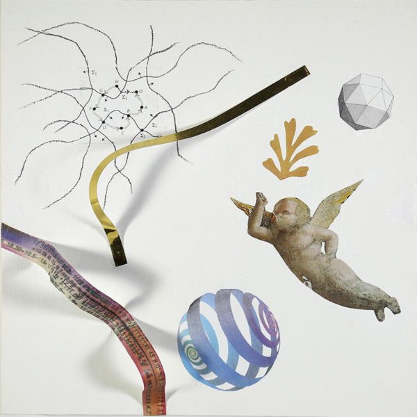 collage by American abstract artist Don Lewallen